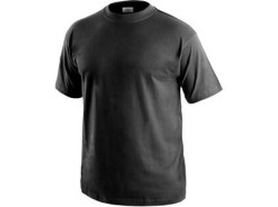 Tri�ko DANIEL, �ern�, kr�tk� ruk�v, (potisk), vel. 4XL
