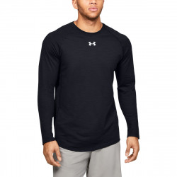 Triko Long Sleeve Charged Cotton Black - Under Armour