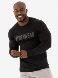 Triko Long Sleeve T-shirt Flex Black - Ryderwear