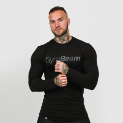 Triko Long Sleeve T-shirt Leisure Black - GymBeam