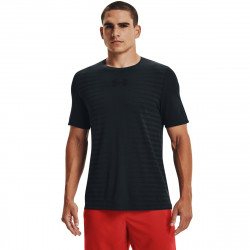 Triko Seamless Wordmark SS Black - Under Armour