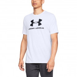 Triko Sportsstyle Logo SS White - Under Armour