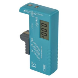 Univerzlny tester batri (AA, AAA, C, D, 9V, gombkovch)