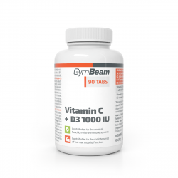 Vitamn C + D3 1000 IU - GymBeam