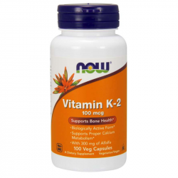 Vitamn K-2 100 mcg - NOW Foods