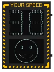 YJP5474-28-2-R radarov LED displej rchlosti