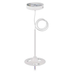 Zvesn sprava pre led svietidl biely