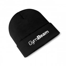 Zimn iapka Beanie Black - GymBeam