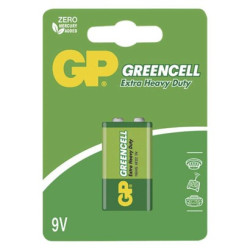 Zinko-chloridov batria GP Greencell 6F22 (9V)