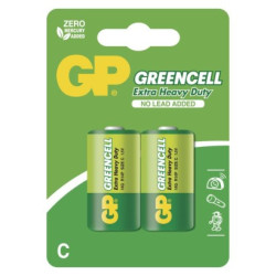 Zinko-chloridov batria GP Greencell R14 (C) 2ks