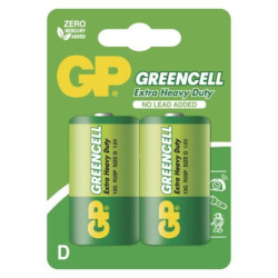 Zinko-chloridov batria GP Greencell R20 (D) 2ks